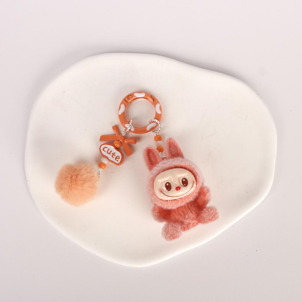 1 Piece of Fabric Hanger Toy Keychain Plush Toy Children's Festival Gift Plush Toy Blind Box Gift