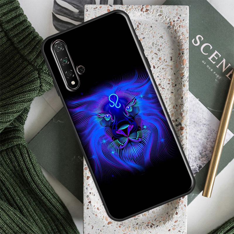 Zodiac Signs For Huawei Nova 12i 11i 8i 12s 9 10 SE Y91 Y90 Y60 Y70 Y72 Y61 P20 P30 P40 Lite P60 Pro Case