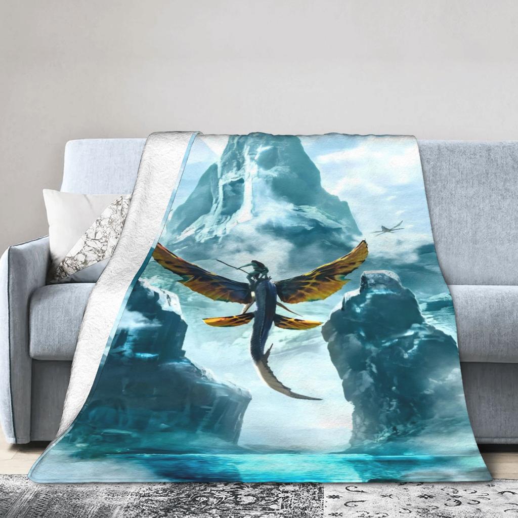 Avatar Film Decke Flanell Lustig Warm Überwurfdecken für Bettwäsche Wohnzimmer Frühling/Herbst