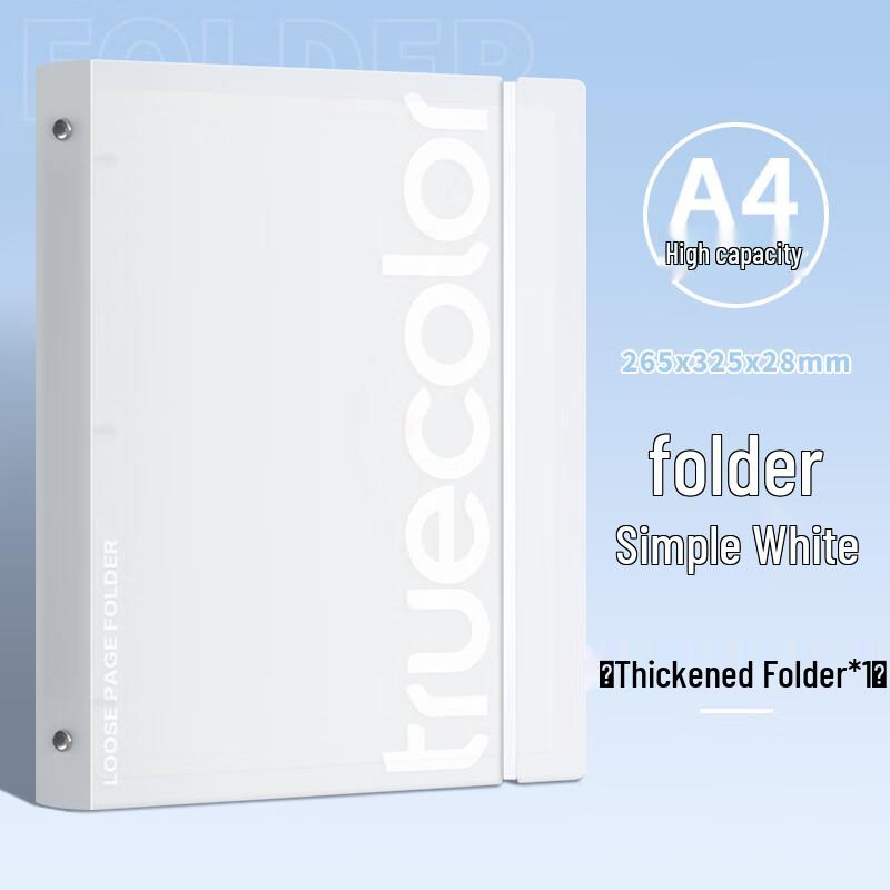 TRUECOLOR A4 Document & Test Paper Organizer Folder