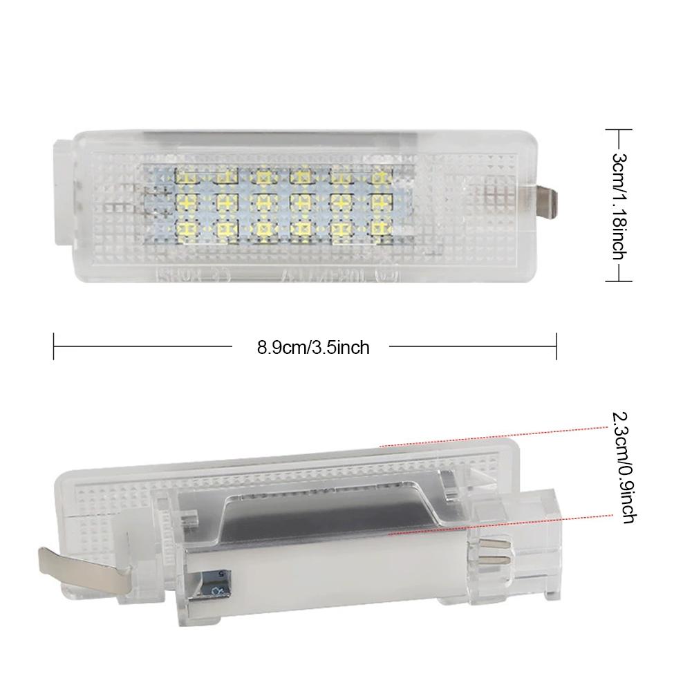 Car Interior LED Luggage Compartment Lamps Rear Trunk Boot Lights CC B6 B7 Golf 7 Scirocco Tiguan Touareg