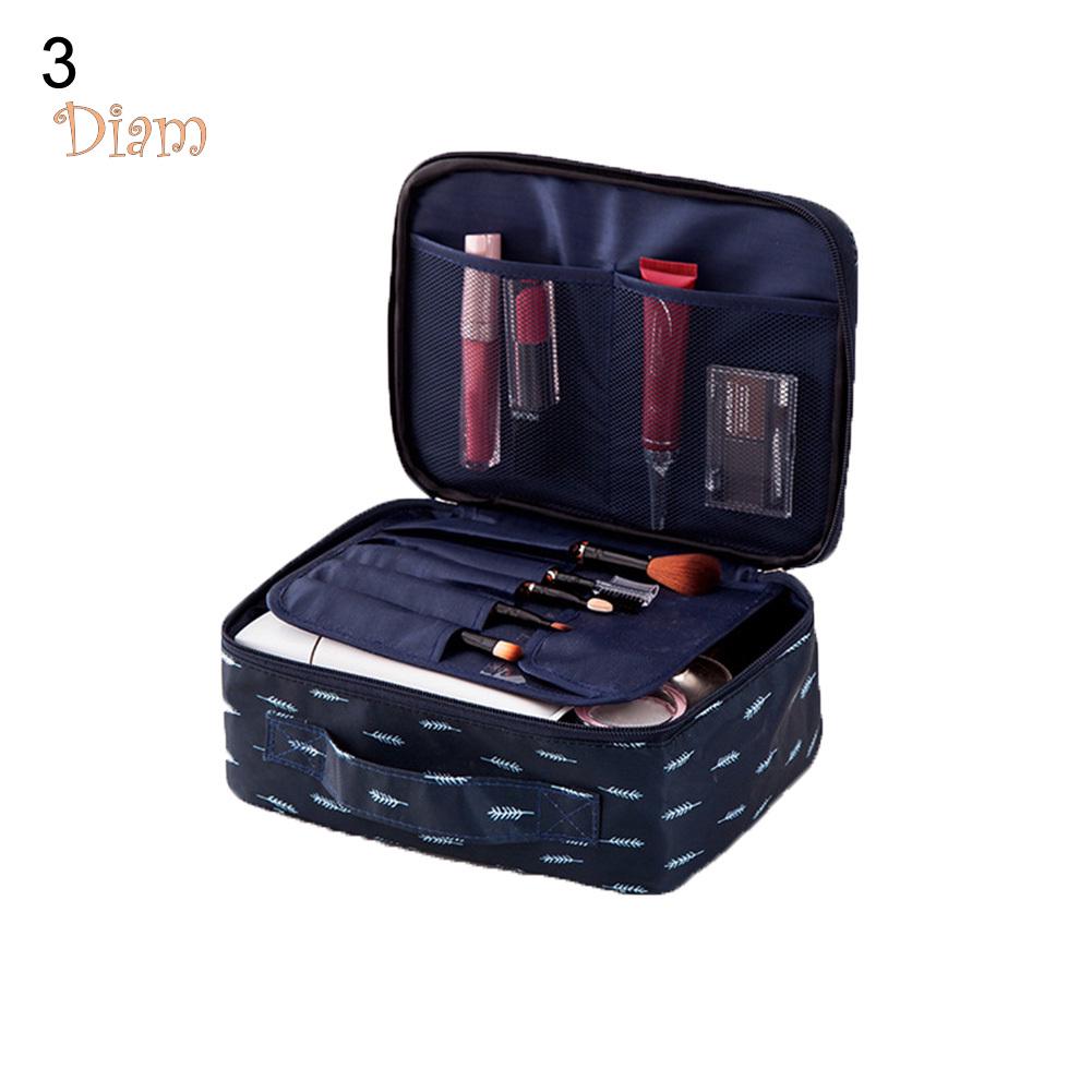 TOP-MART Travel Waterproof Flower Flamingo Cosmetic Bag Mini Wash Pouch Handbag Home Decor