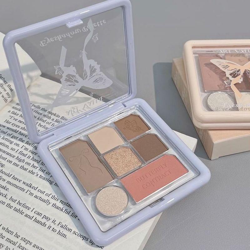 Art Value - Butterfly Pact Series Multi-Purpose Eyeshadow Palette - 3 Types