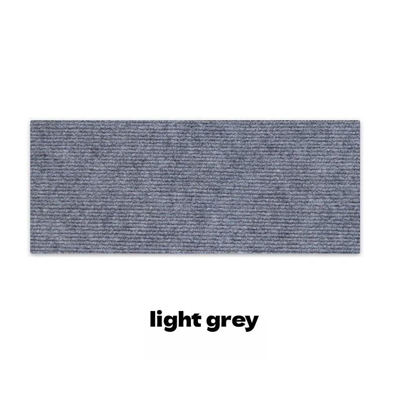 1pcs Anti slip stair treads,Stair Runners Non Slip, Absorbing Stair Treads Stair Rugs , Elderly, Reusab 20x100cm светло-серый