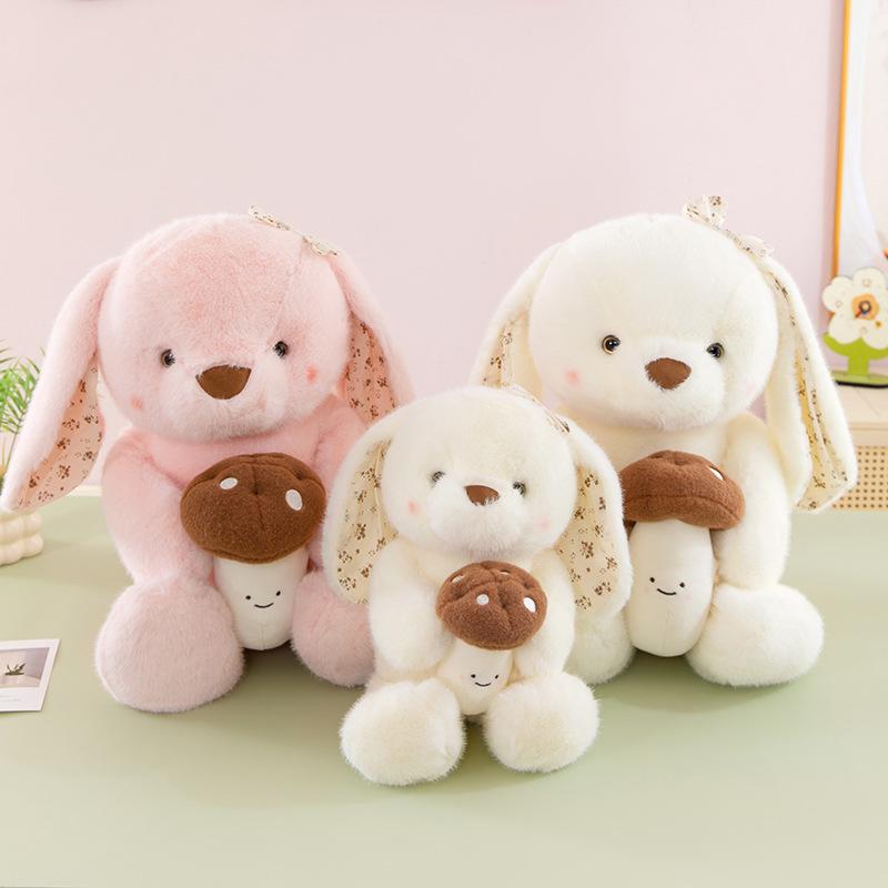 New Ugly Cute Mushroom Rabbit Plush Toy Cute Toy Cute Rabbit Doll Doll Comforting Doll Children's Gift