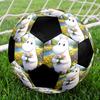 Moomin Theme Size 5 Soccer Ball, Suitable for Both Indoor and Outdoor Matches, a Gift Suitable for Everyone.