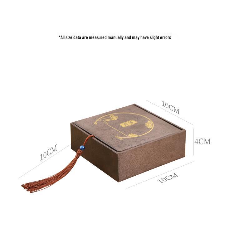 Super Source Linen Jewelry Box for Bracelets, Prayer Beads, Pendants, Necklaces, and Rings