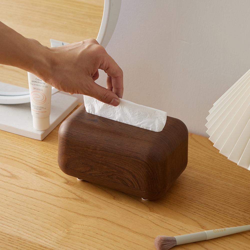 

Multi-functional Desktop Paper Box Ins Style Napkin Dispenser Napkin Paper Case Bathroom Style B
