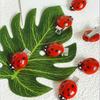 6PCS Ladybug Hair Clips Cute Barrettes for Girls Teens Women Hair Accessories Strong Hold Hairpin for Daily Use Parties