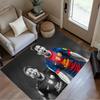 Tapis Design Légende Inter Milan pour Entrée Décorer pièce Cuisine Couloir Tapis Antidérapant Bureau Décoration Maison Idée Cadeau Parfaite pour Anniversaire/Noël