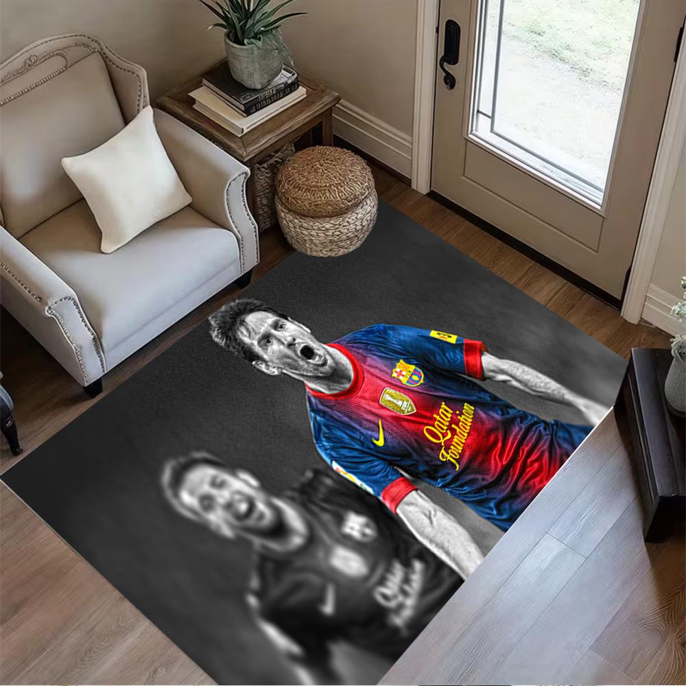 Tapis Design Légende Inter Milan pour Entrée Décorer pièce Cuisine Couloir Tapis Antidérapant Bureau Décoration Maison Idée Cadeau Parfaite pour Anniversaire/Noël