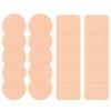 20 Pcs Makeup Sponges, Round and Square Foam Pad Applicator Facial Cosmetic Powder Puff Foundation Blender for All Skin Types, Dry and Wet Dual Use