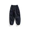 Retro trendy brand functional overalls men's autumn and winter loose leggings pure cotton casual outdoor sports