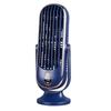 Desktop Fan 1800mah USB Brushless Motor Oscillating Quiet 5 Speeds Desk Tower Fan for Home Car