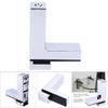 Thickened Clamp Glass Shelf Zinc Alloy Adjustable F Type Board Hardware FittingsGlossy