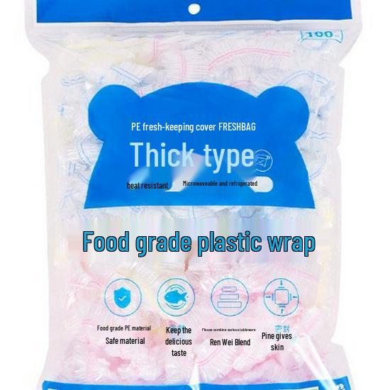 Disposable Food Grade Cling Film Covers for Freshness - Vegetable & Fruit Sleeves