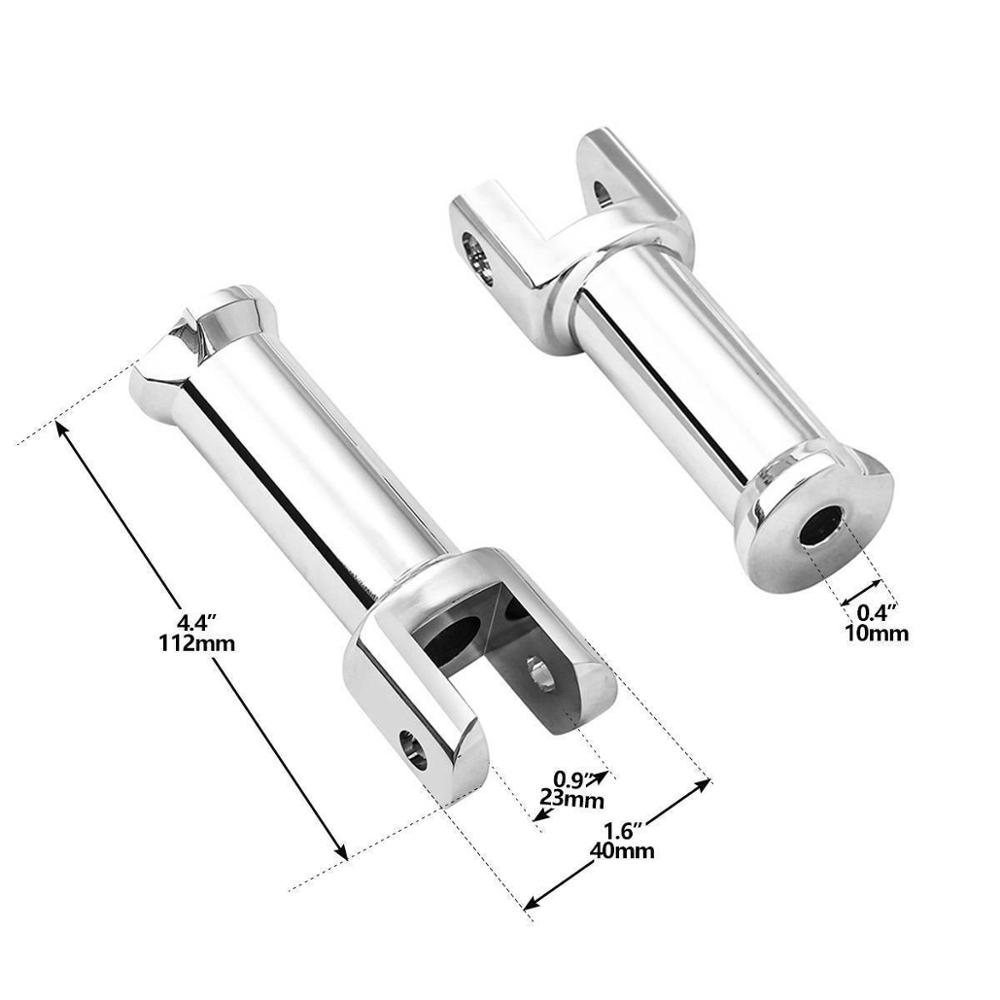 Motorcycle Passenger Foot Peg Support Mount Kit For Harley Softail Fat Boy 2018-2025