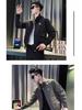 Men's Trendy Stand-Up Collar Workwear Jacket for Spring and Autumn