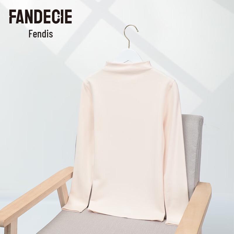 Fandecie Women s Half-Neck Thermal Top M