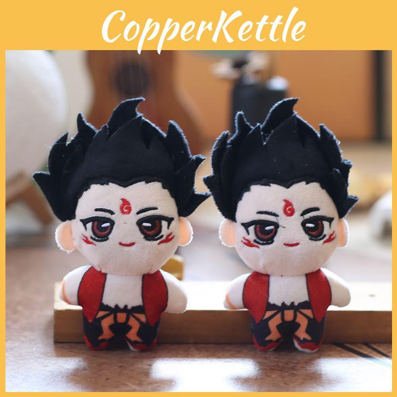 Nezha Toy Plush Keychain With Pp Cotton Backpack Accessory For Kids Gift