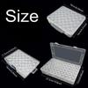 24/30/60 Bottles Diamond Painting Container Case With Number Stickers Labels Stickers Beads Storage Box Organizer Tools