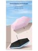 Ultralight Five-Fold UV Protection Compact Umbrella for Sun & Rain