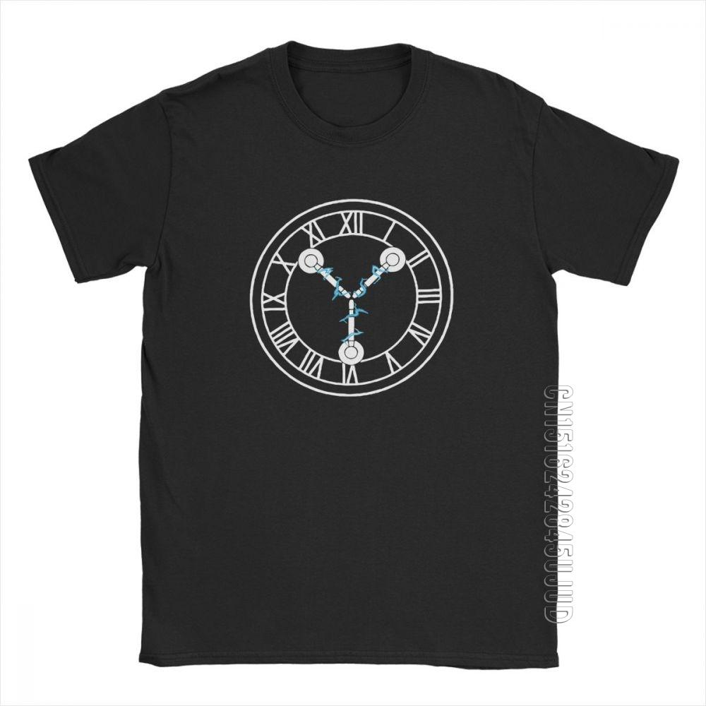 Buy Men'S Save The Clock Tower Back To The Future T Shirts Time Machine