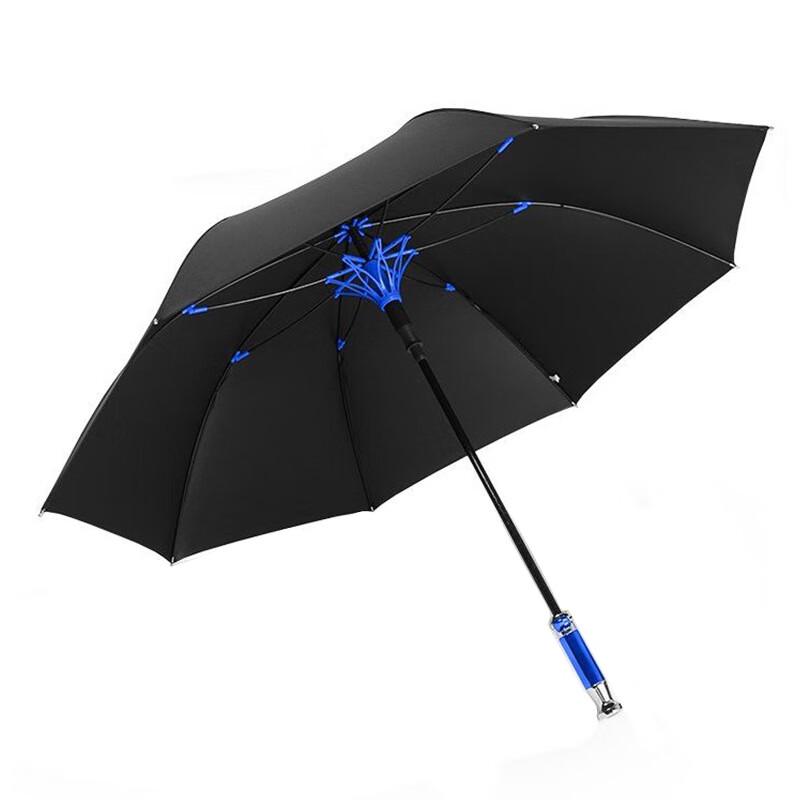Pulian Semi-Automatic Business Straight Umbrella, 16 Ribs