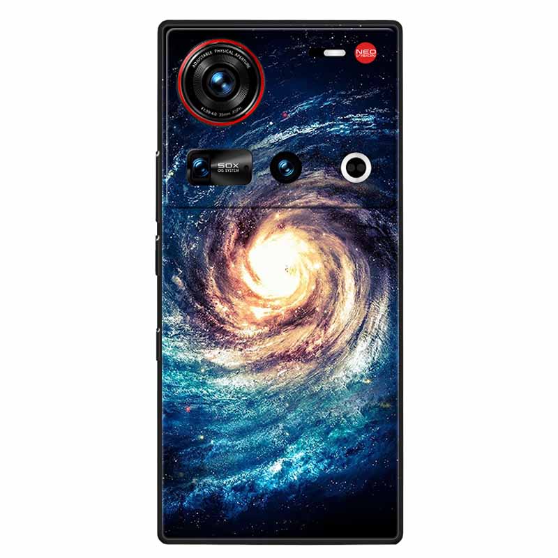 For ZTE Nubia Z70 Ultra 5G Case 6.85'' Black Silicone TPU Soft Phone Cover for Nubia Z70 Ultra Protective Back Shells Z 70 Ultra