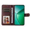 For Realme 12 4G/12+ 5G Case Viewing Stand 3 Card Holder PU Leather Phone Cover