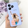 For Realme C51 Case RMX3830 Cute Astronauts Cartoon Cover Soft Silicone Phone Case For Realme C53 C 51 RealmeC51 RealmeC53 Shell
