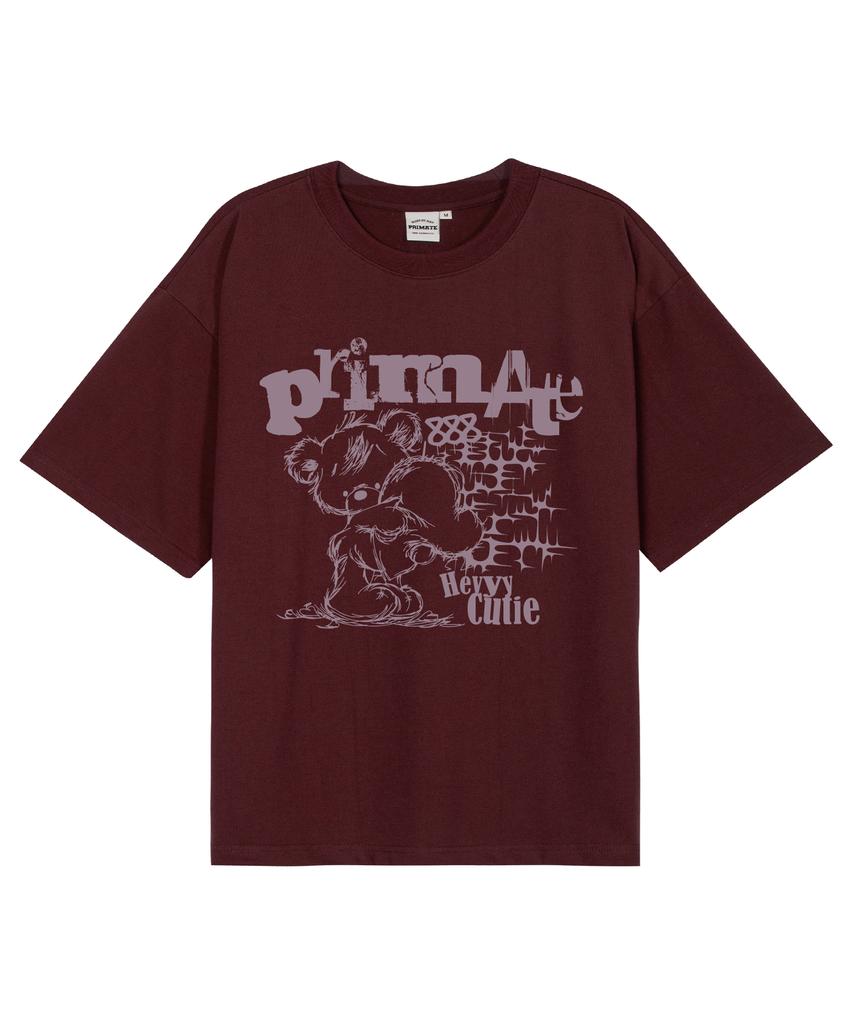 PRIMATE [Cool Cotton] Lily Oversized Short Sleeve T-Shirt 8 Colors (Type A)