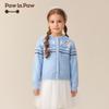 PawinPaw Girls' Cartoon Bear Knitted Cardigan