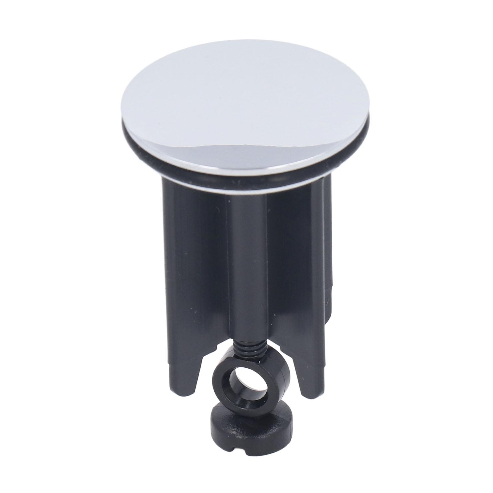 

Пробка для слива ванной комнаты, сливной кран для раковины, заглушка европейского стиля, черная, 40 мм