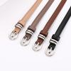 Women's Genuine Leather Dress Belt - Versatile, Thin, Fashionable Cowhide Waistband for Business Fashion