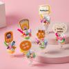 Kids' DIY Ice Cream Cup Craft Kit - Colorful Dessert Simulation & Educational Toy