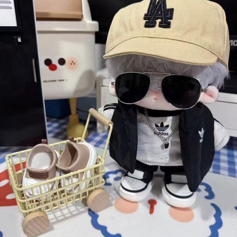 Round glasses cat sunglasses UV protection glasses trendy cool accessories metal glasses pet supplies sunglasses