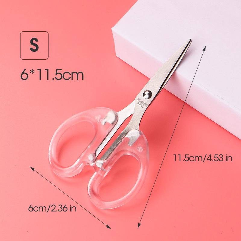 1 Pcs Metal Scissors Anti-Rust Anti-Stick for DIY Handcraft Office Stationery Paper Cutting Sewing Pruning ZS-16