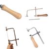 Wood Jewelry Saw Frame U Shaped Saw Frame Jewelry Making Tool Adjustable Saw Frame for Metal Cutting and Carving