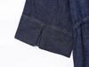 Summer European & American Style Denim Shirt with Decoration & Wide Leg Pants