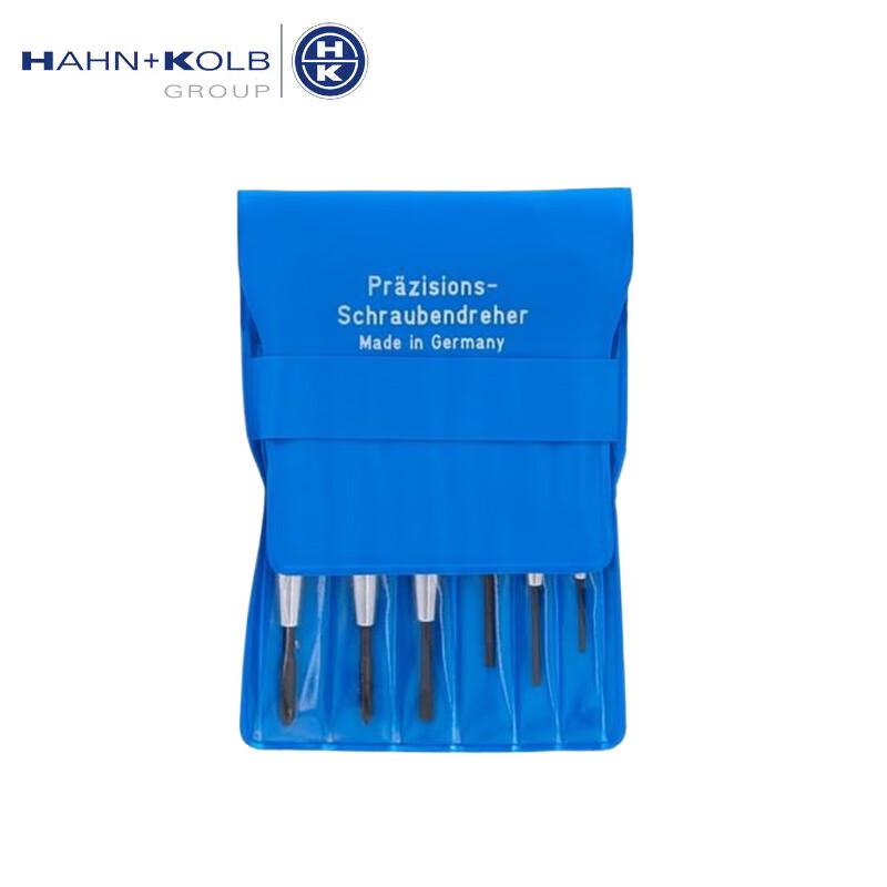 HAHN+KOLB Watchmaker s Precision Screwdriver Set, 6-Piece