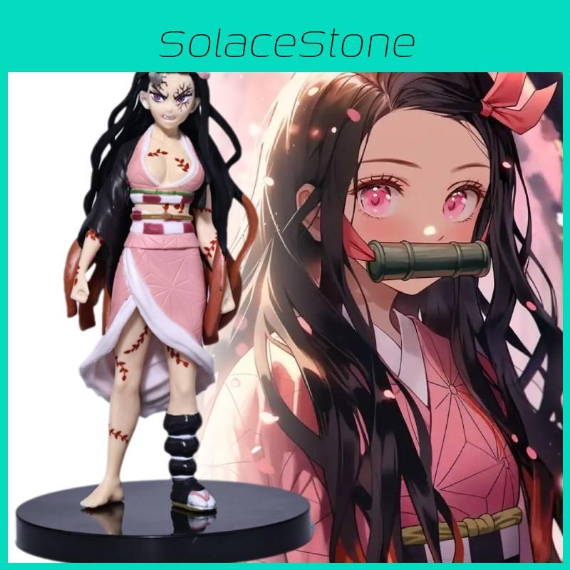 Detailed And Colorful Demon Slayer Nezuko Kamado Action Figure Pvc Model For Display