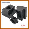 Hardened T-Type Trapezoidal Slider Nut 10.9 Grade with Pressure Plate for Guide Rail