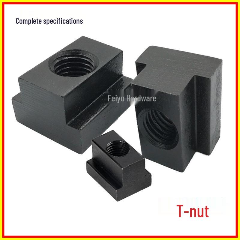 Hardened T-Type Trapezoidal Slider Nut 10.9 Grade with Pressure Plate for Guide Rail