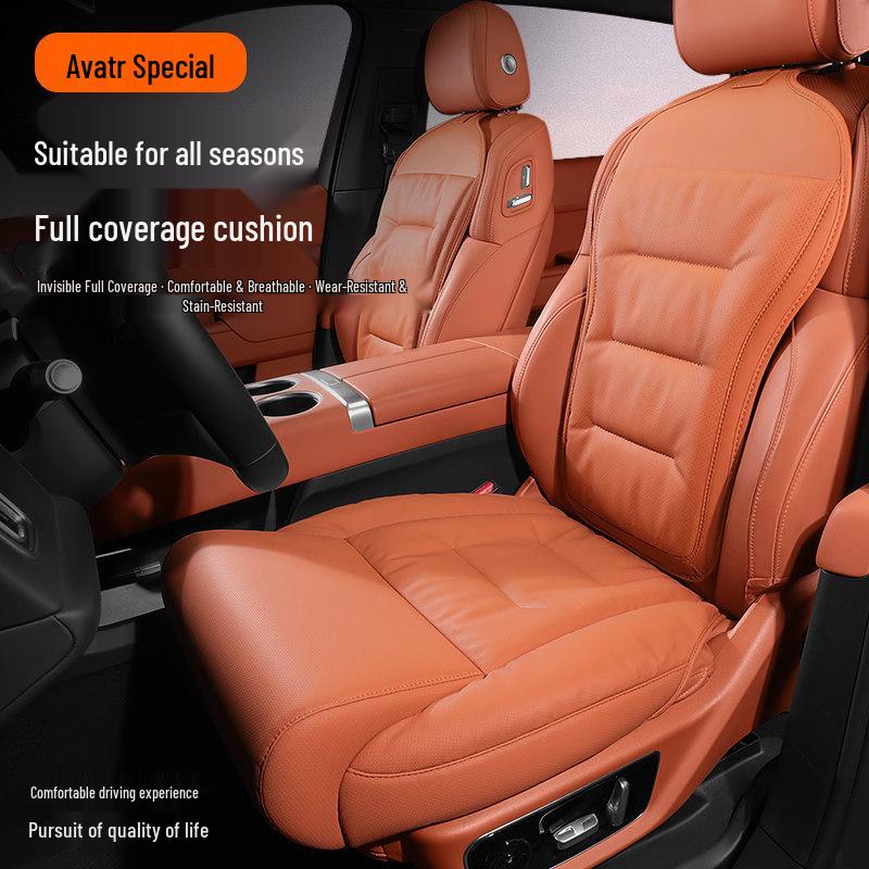 Universal Memory Foam Car Seat Cushion with Fully Enclosed Design, Compatible with 06/07/11/12 Models, All-Season Comfort