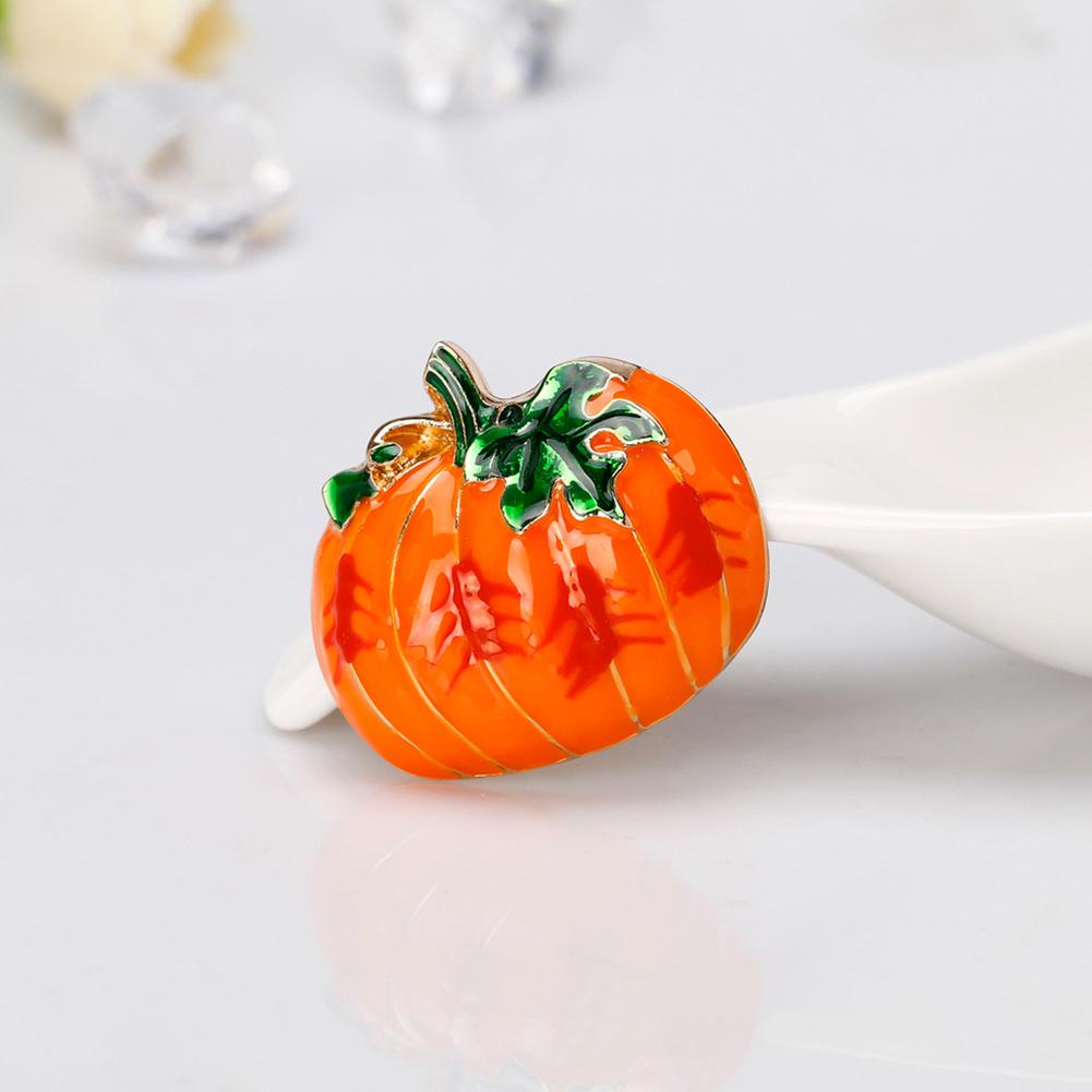 Halloween Pumpkin Metal Enemal Pins Badges Brooches Backpack Clothes DIY Decoration