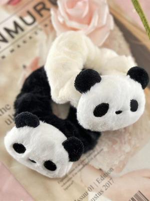 1/2 Pcs Fashion Cute Plush Panda Headbands For Women Girls Party Hair Accessories