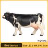 Realistic Cow Plaything Children-Friendly - Lifelike Simulation Bull Miniature, Learning-Enhancing Farm Animal Figure, Non-Toxic & Long-Lasting