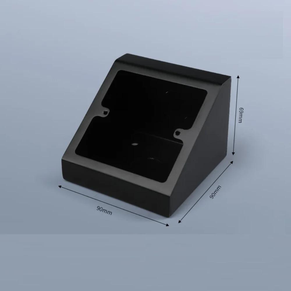 Rustproof Socket Bottom Box Stainless Steel 86 Type Laboratory Socket Box Waterproof Angle Triangle Design
