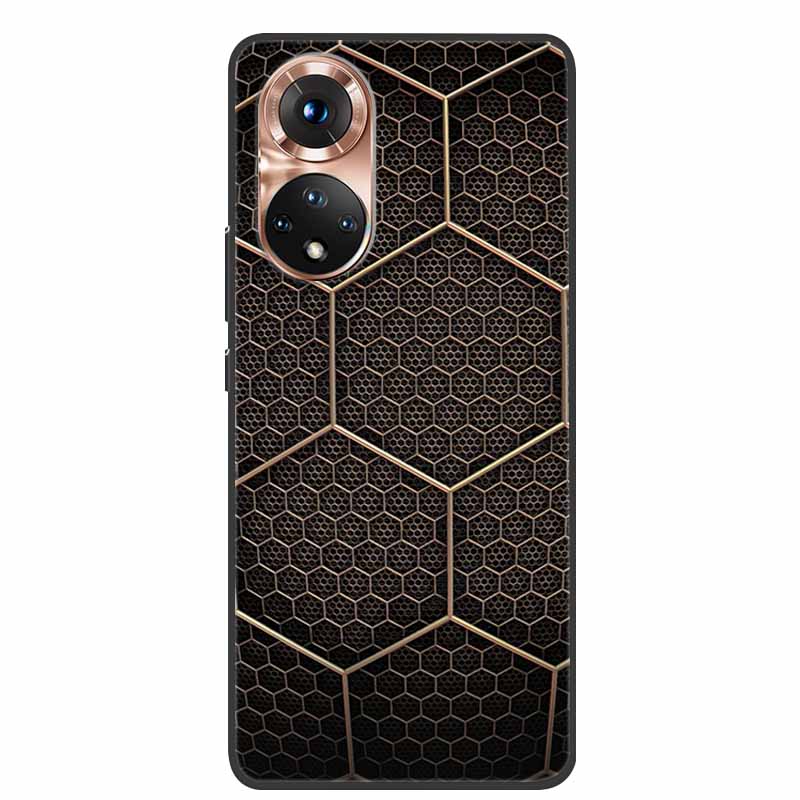 Case For Honor 50 Luxury Silicone TPU Soft Phone Cover For Huawei Honor 50 Case 5 0 NTH-NX9 Capa Shockproof Animal Shell Coque